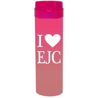 Coqueteleira I Love EJC Bicolor Rosa Fluor x Rose Gold 480ml