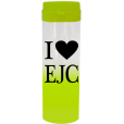 Coqueteleira I Love EJC Jateado Amarelo Fluor 480ml