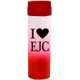 Coqueteleira I Love EJC Jateado Vermelho Fluor 480ml