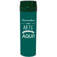 Coqueteleira Fosco Verde Escuro 480ml