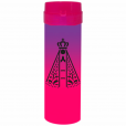 Coqueteleira Nossa Senhora Jateado Bicolor Roxo x Rosa 480ml