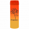 Coqueteleira O Importante e a Rosa Bicolor Laranja x Amarelo 480ml