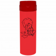 Coqueteleira Pequeno Príncipe 2 Jateado Fosco Vermelho 480ml