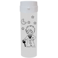 Coqueteleira Pequeno Príncipe Jateado Fosco Branco 480ml