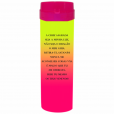 Coqueteleira São Bento Jateado Bicolor Amarelo x Rosa  480ml