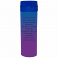 Coqueteleira São Bento Jateado Bicolor Azul x Roxo 480ml
