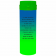 Coqueteleira São Bento Jateado Bicolor Azul x Verde 480ml