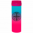 Coqueteleira São Bento Jateado Bicolor Azul x Rosa 480ml