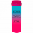 Coqueteleira São Bento Jateado Bicolor Azul x Rosa 480ml