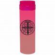 Coqueteleira São Bento Jateado Bicolor Rosa x Rosê 480ml