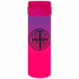 Coqueteleira São Bento Jateado Bicolor Roxo x Rosa 480ml