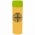 Coqueteleira São Bento Jateado Fosco Amarelo Ouro 480ml
