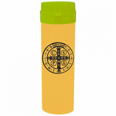 Coqueteleira São Bento Jateado Fosco Amarelo Ouro 480ml