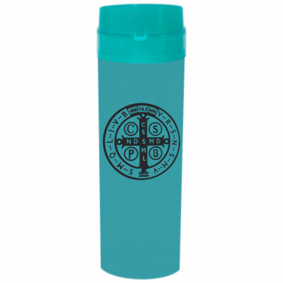 Coqueteleira São Bento Jateado Fosco Azul Tiffany 480ml