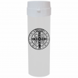 Coqueteleira São Bento Jateado Fosco Branco 480ml