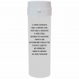 Coqueteleira São Bento Jateado Fosco Branco 480ml