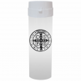 Coqueteleira São Bento Jateado Fosco Prata 480ml