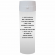 Coqueteleira São Bento Jateado Fosco Prata 480ml