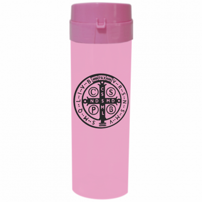 Coqueteleira São Bento Jateado Fosco Rosa Bebê 480ml