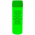 Coqueteleira São Bento Jateado Fosco Verde Fluor 480ml
