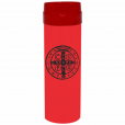 Coqueteleira São Bento Jateado Fosco Vermelho 480ml