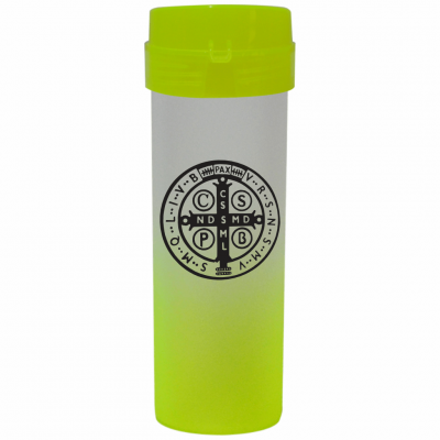 Coqueteleira São Bento Jateado Amarelo Fluor 480ml