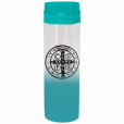 Coqueteleira São Bento Jateado Azul Tiffany 480ml