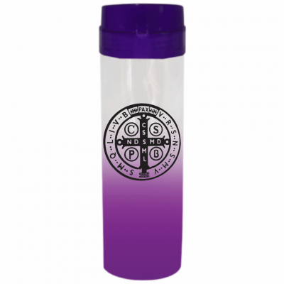 Coqueteleira São Bento Jateado Roxo 480ml