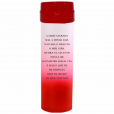 Coqueteleira São Bento Jateado Vermelho Fluor 480ml