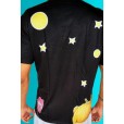 Camisa O Importante é a Rosa Preta com Uma Rosa