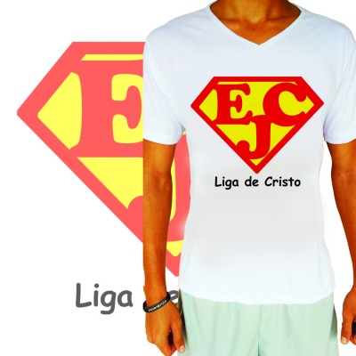 Camisa EJC Liga De Cristo Branca