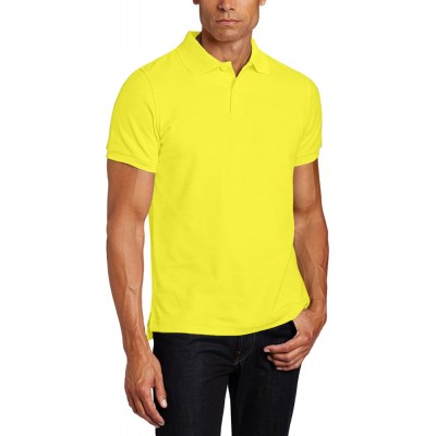 Camisa Polo Lisa Amarela