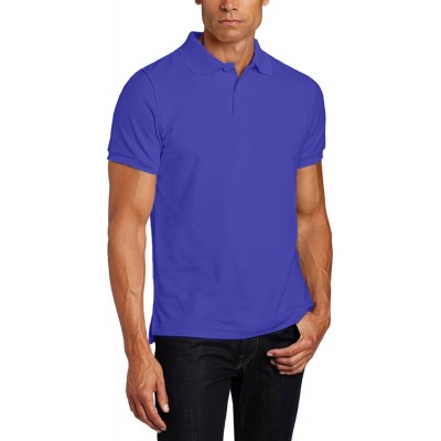 Camisa Polo Lisa Azul Marinho