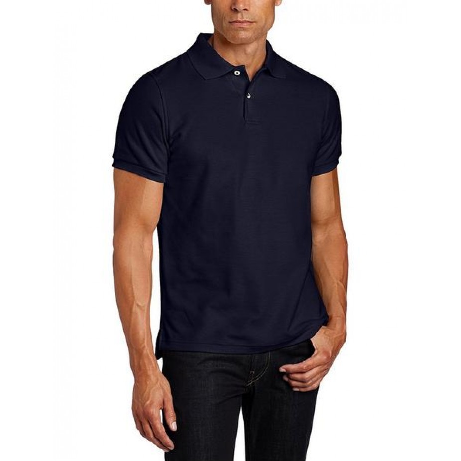 Camisa Polo Lisa Preta