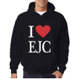 Moletom I LOVE EJC - Preto