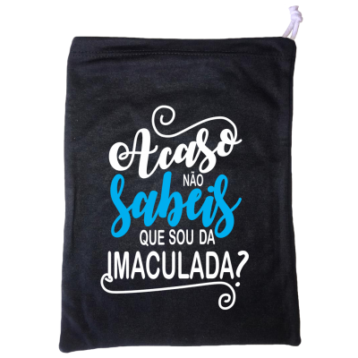 Sacolinha Acaso Não Sabeis Preta