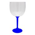 Taça Gin Bicolor Azul Royal