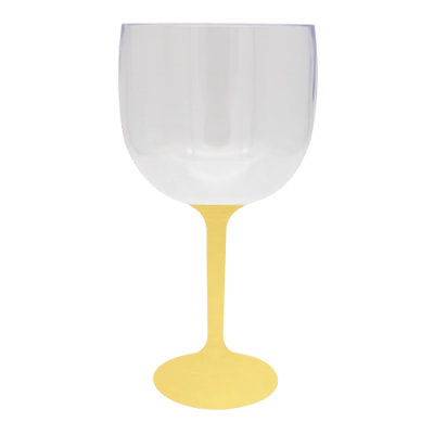 Taça Gin Bicolor Dourada