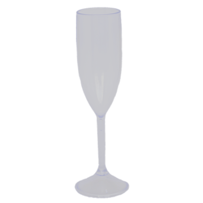 Taça de Champanhe Fosco Branco 190 ml