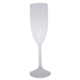 Taça de Champanhe Fosco Prata 190 ml