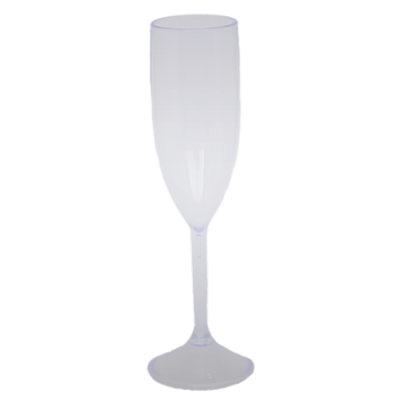 Taça de Champanhe Fosco Prata 190 ml