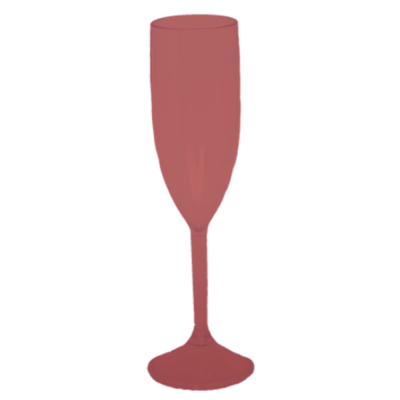 Taça de Champanhe Fosco Rose 190 ml