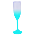 Taça de Champanhe Jateada Azul Tiffany 190 ml