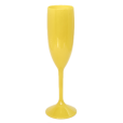 Taça de Champanhe Amarela 190 ml