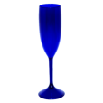 Taça de Champanhe Azul Royal