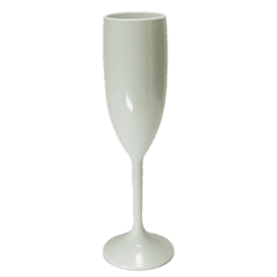 Taça de Champanhe Branca 190 ml