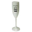 Taça de Champanhe Branca 190 ml