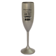 Taça de Champanhe Prata 190 ml