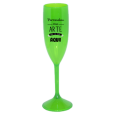 Taça de Champanhe Verde Neon 190 ml