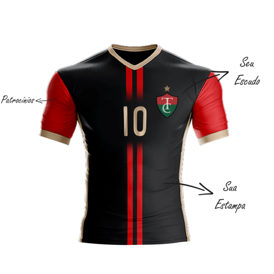camisa personalizada futebol